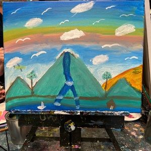 Small painting original.